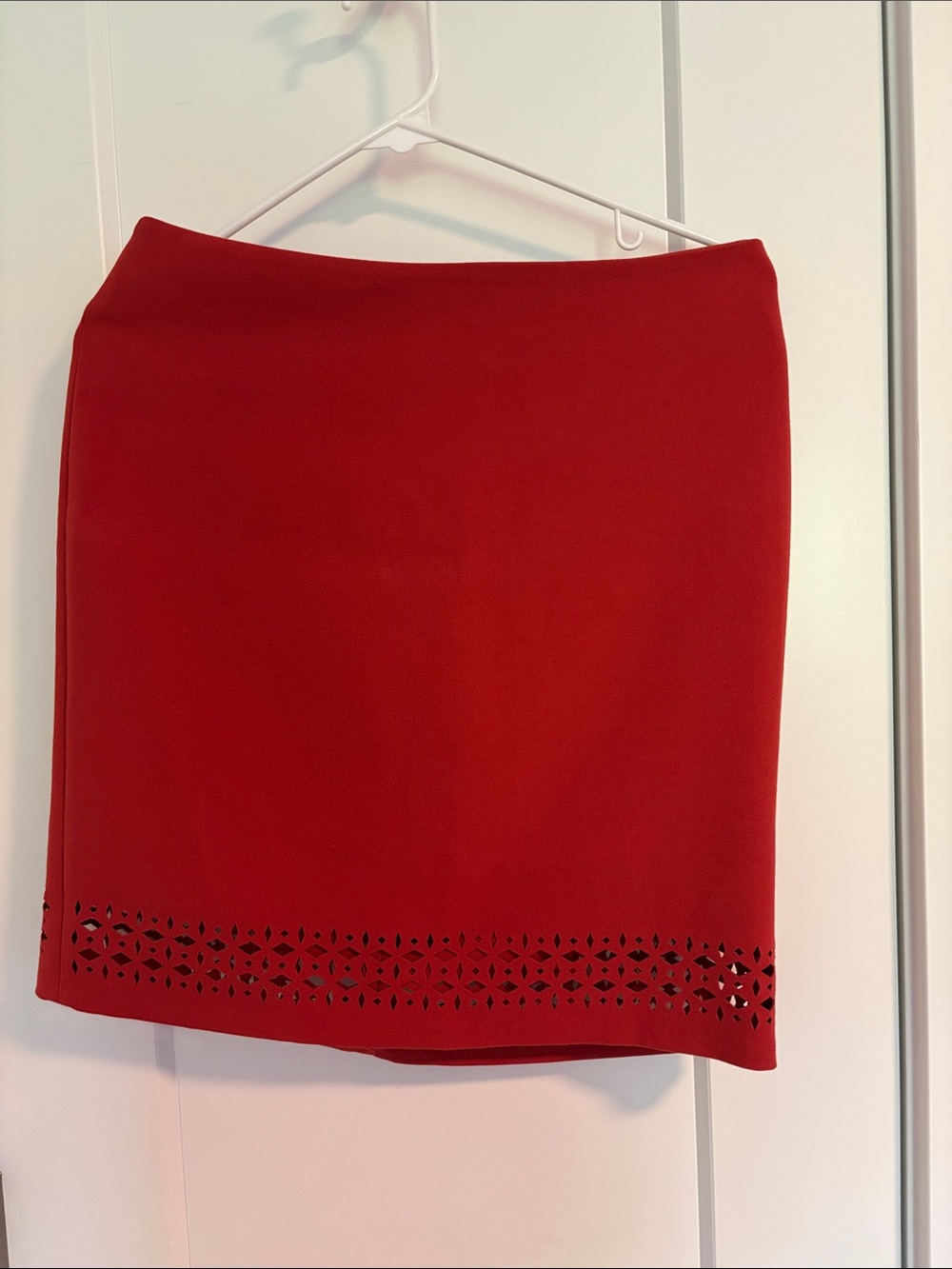 Banana Republic Pencil Skirt with Laser-Cut Hem
